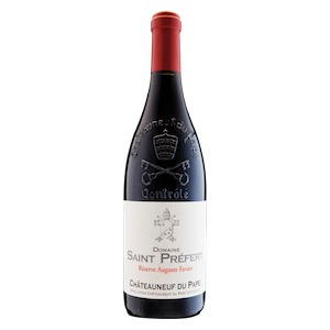 Châteauneuf-du-Pape AOC 'Réserve Auguste Favier' by Domaine Saint Préfert