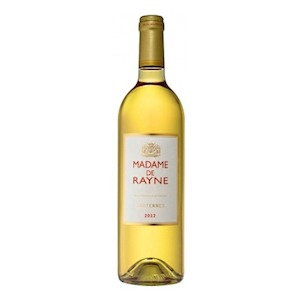 Sauternes AOC 'Madame de Rayne' by Château de Rayne Vigneau