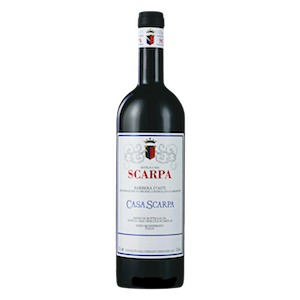 Barbera d’Asti DOCG 'CasaScarpa' by Antica Casa Vinicola Scarpa